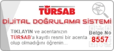 Marsel Visa Travel Agency TÜRSAB Acente Belgesi - No 8557